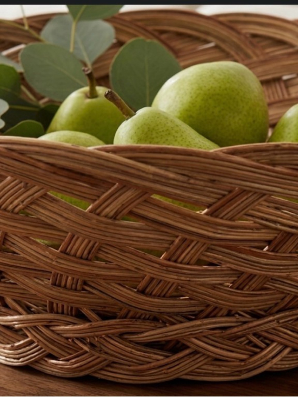 Handwoven Wicker Basket